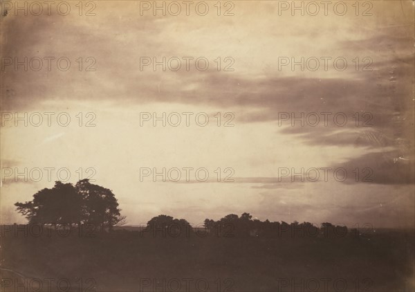 Landscape with Clouds, probably 1856.