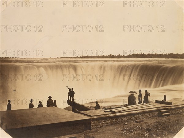 Niagara Falls, ca. 1855.