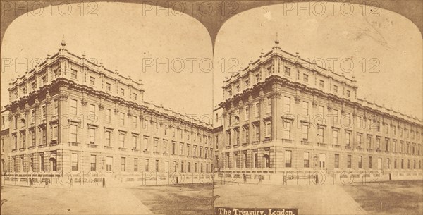 The Treasury, London, 1850s-1910s.