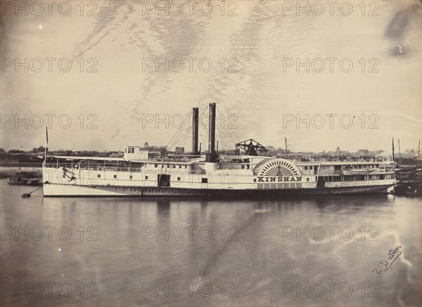 Augustine Heard & Co. Steamer "Kinshan", 1865.