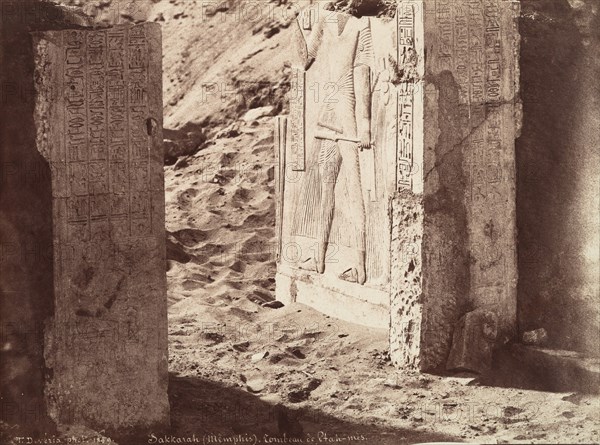 Tomb of Ptahmose, Saqqara (Memphis), 1859.
