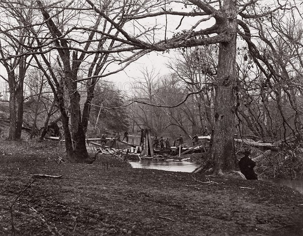 Bull Run. Blackburn's Ford, ca. 1862. Formerly attributed to Mathew B. Brady.