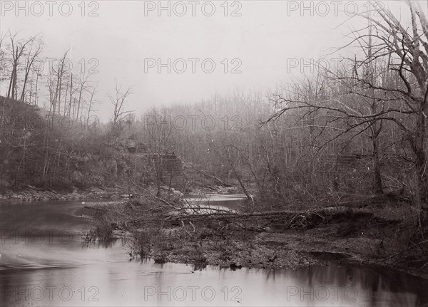 Bull Run. Blackburn's Ford, ca. 1862. Formerly attributed to Mathew B. Brady.