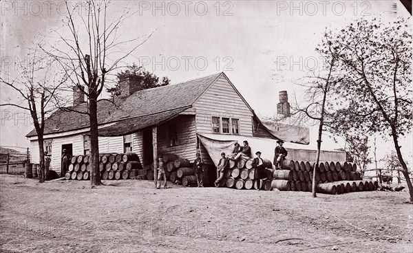 Petersburg, 1864. Formerly attributed to Mathew B. Brady.