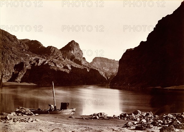 Black Cañon, From Camp 8, Looking Above, 1871.