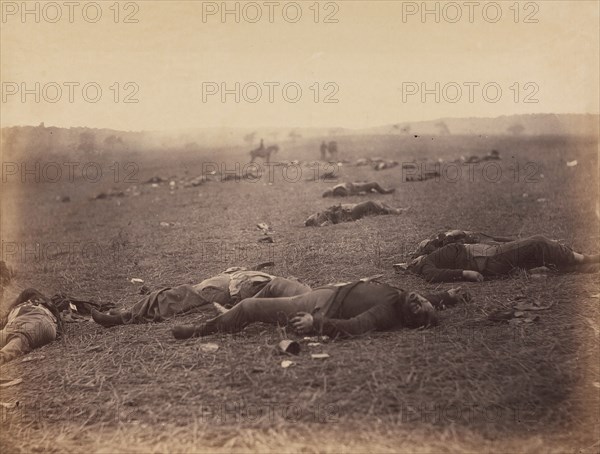 A Harvest of Death, Gettysburg, Pennsylvania, July 1863.