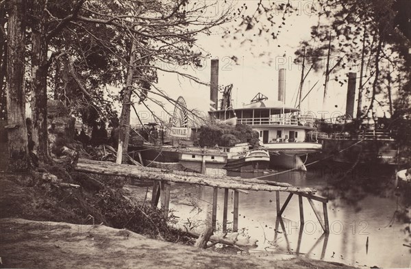 White House Landing, Pamunkey River, 1864.