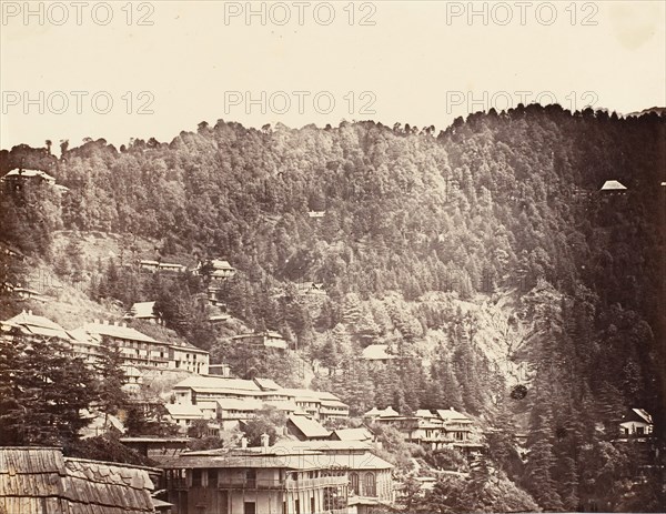 Simla Bazaar, 1858-61.