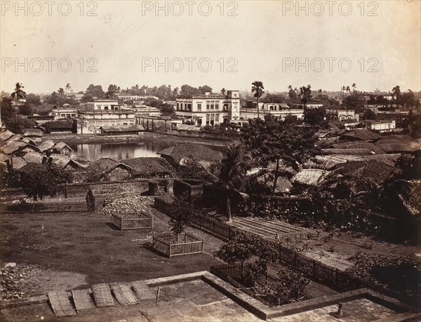 View in Calcutta, 1858-61.