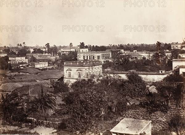 View in Calcutta, 1858-61.