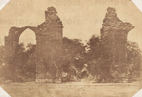 Ruins at Old Delhi, 1850s.