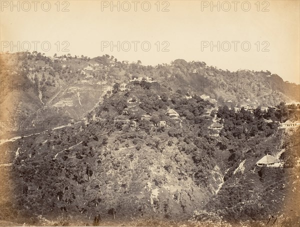 View of Simla, 1850s.