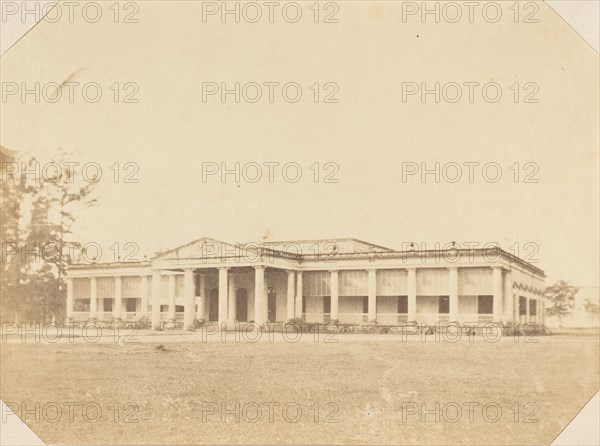 Bengal Artillery Mess House, 1850s.