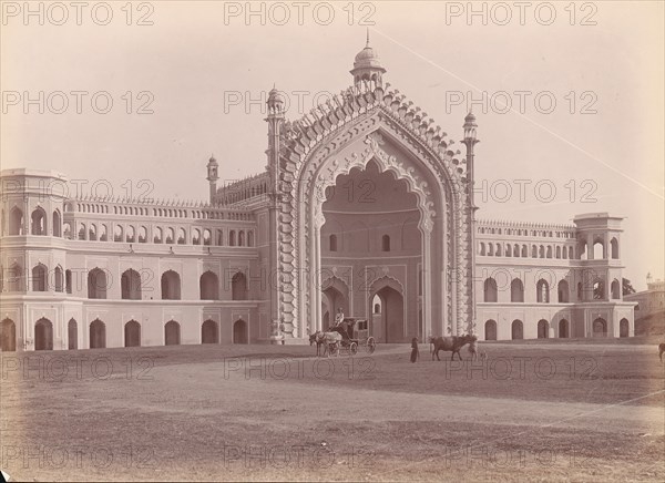 Rumi Darwaza, Lucknow, India, 1860s-70s.