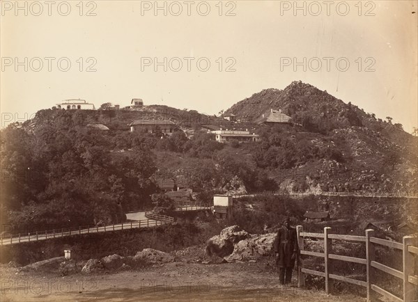 View of Simla, 1850s.