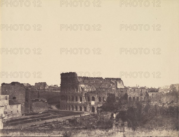 Colosseum, Rome, 1850s.