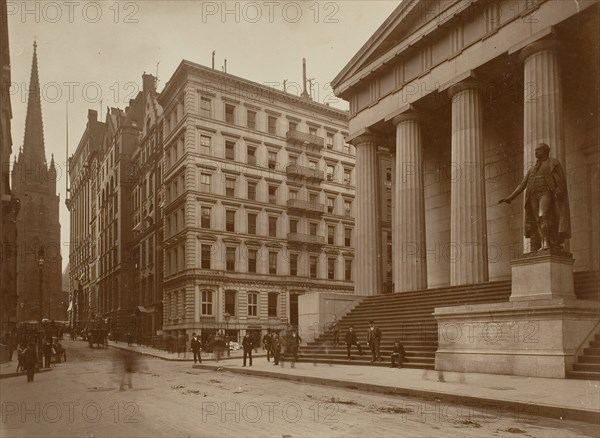 Manhattan Trust Company, New York, 1870s-80s.