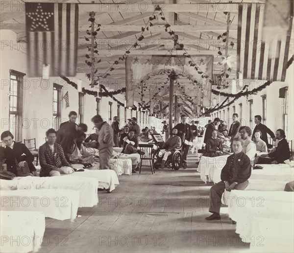 Armory Square Hospital, Washington, 1863-65.