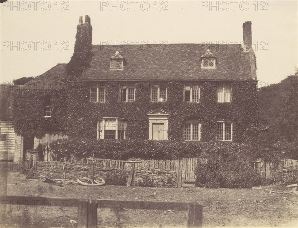 Ivy Covered House, 1850s.