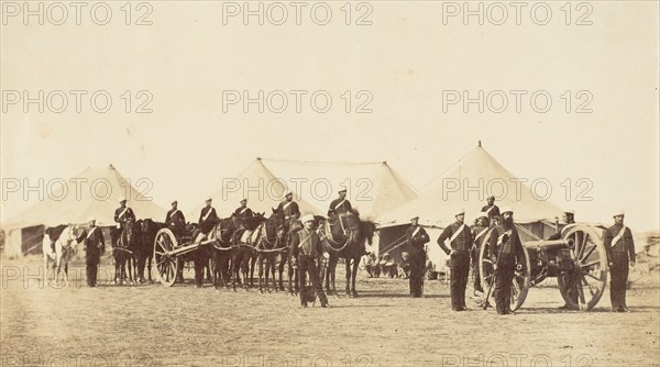 E.Troop Royal Horse Artillery, 1860, 1860.