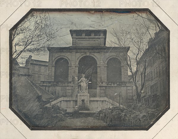 Halle des Capucins, Marché aux Fleurs, Marseille, France, 1839-45.