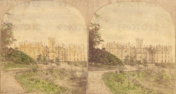 Group of 5 Early Stereograph Views of British Hotels and Inns, 1860s-80s.