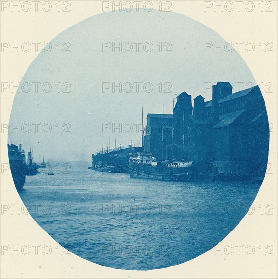 Port Scene on the Great Lakes, ca. 1895.