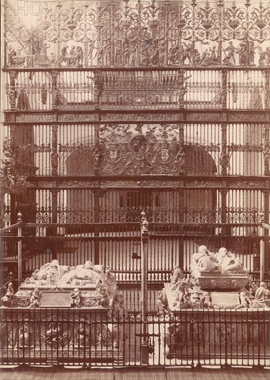 Tomb of the Catholic Kings, Granada, 1880s-90s.