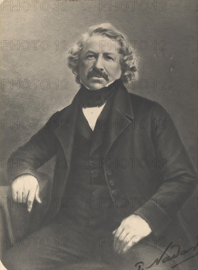 Louis-Jacques-Mandé Daguerre, ca. 1844.
