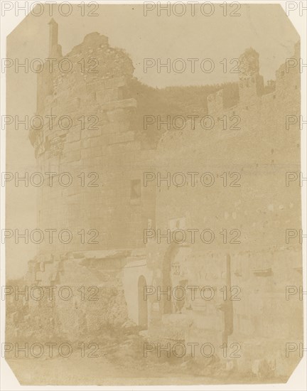 Ruins of Cecilia Metella, Rome, 1850s.