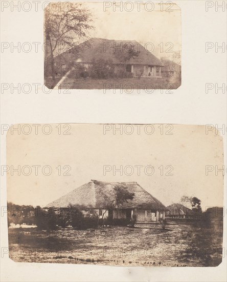 Our House at Umballa, 1850s.