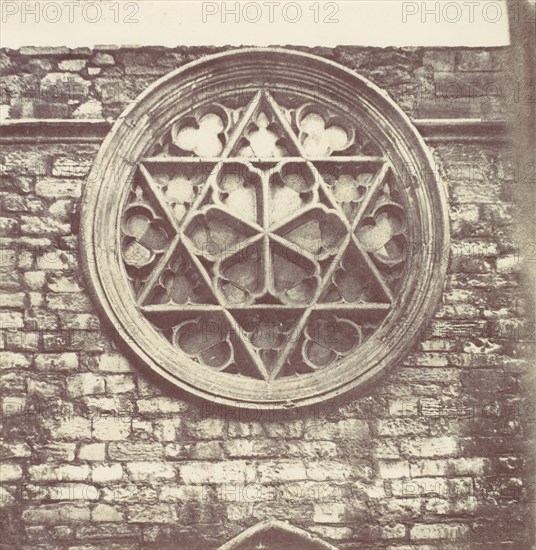 Rose Window, 1850s.