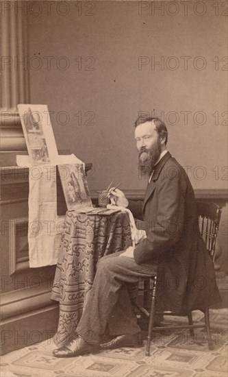 John Mackie Falconer, 1860s.