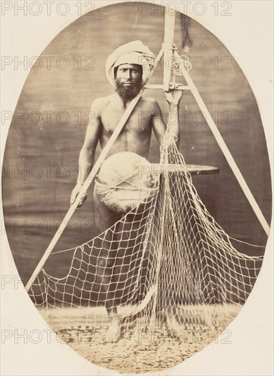 Pullah Fisherman, 1860s.