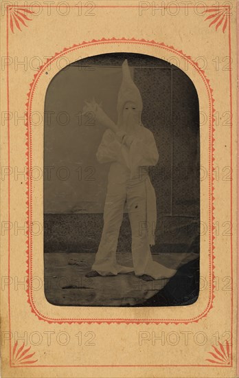Ku Klux Klansman, ca. 1869.