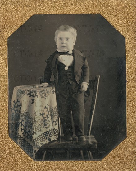 Tom Thumb (Charles Sherwood Stratton), ca. 1848.