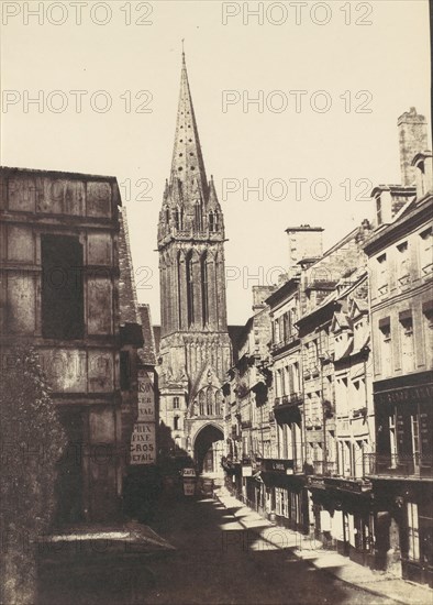 St. Pierre, Caen, 1850s.