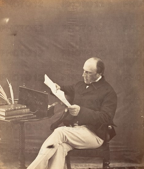 Lord Canning, Viceroy and Governor General of India, from March 1856 to March 1862, 1860.
