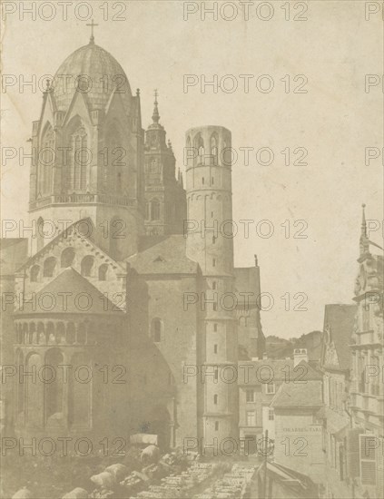 [Cathedral at Mainz], ca. 1852.