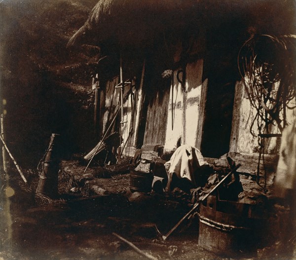 [Farmyard Scene], 1850-54.