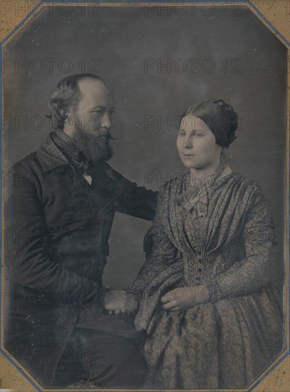 William and Sophia Palmer Langenheim, ca. 1846-47.