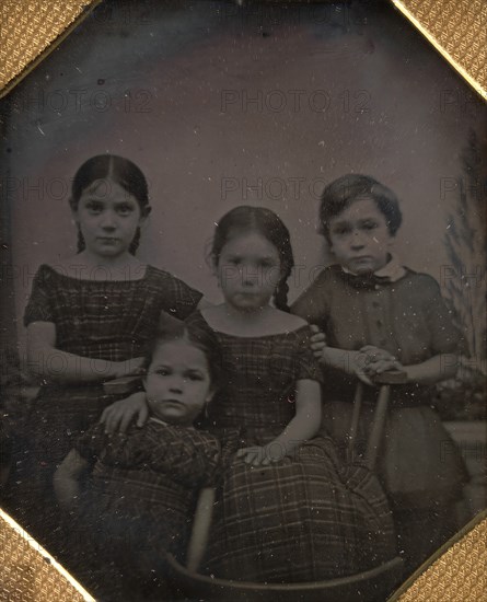 Professor Schneider's Children, ca. 1842.