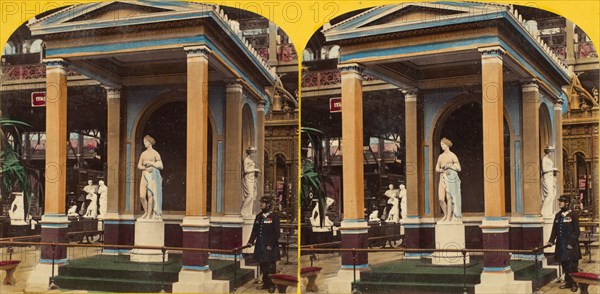 86 Stereographic Views of The International Exhibition of 1862, 1862. [Tinted Venus by J. Gibson, R.A.]