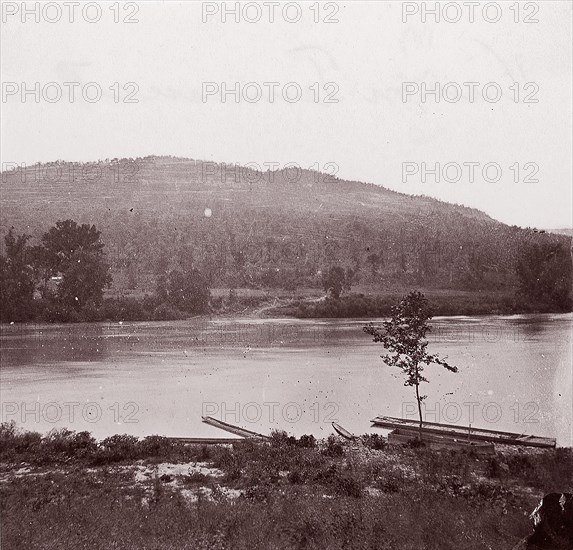 View on Tennessee River, ca. 1864.