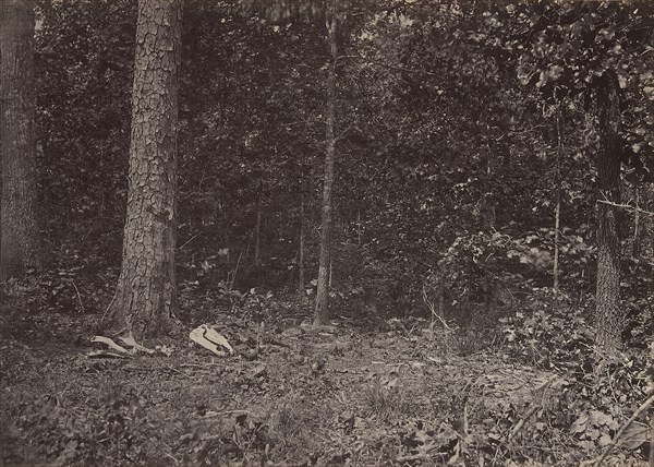 Scene of General McPherson's Death, 1864 or 1866.