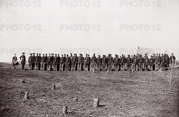 139th Pennsylvania Infantry, 1861-65. Formerly attributed to Mathew B. Brady.