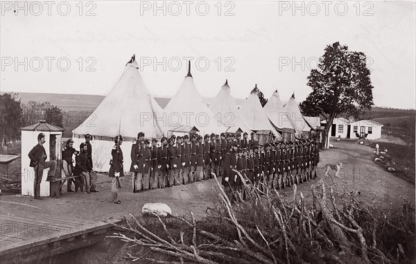 Heavy Artillery, 1861-65. Formerly attributed to Mathew B. Brady.