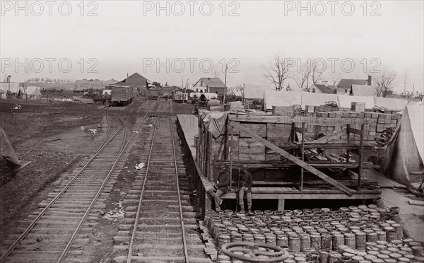 Stoneman's Station, Virginia, 1861-65. Formerly attributed to Mathew B. Brady.