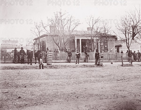 Headquarters of General Sherman or Thomas, Chattanooga, ca. 1864.