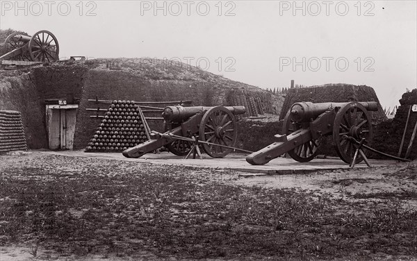 Fort Putnam, South Carolina, 1861-65. Formerly attributed to Mathew B. Brady.